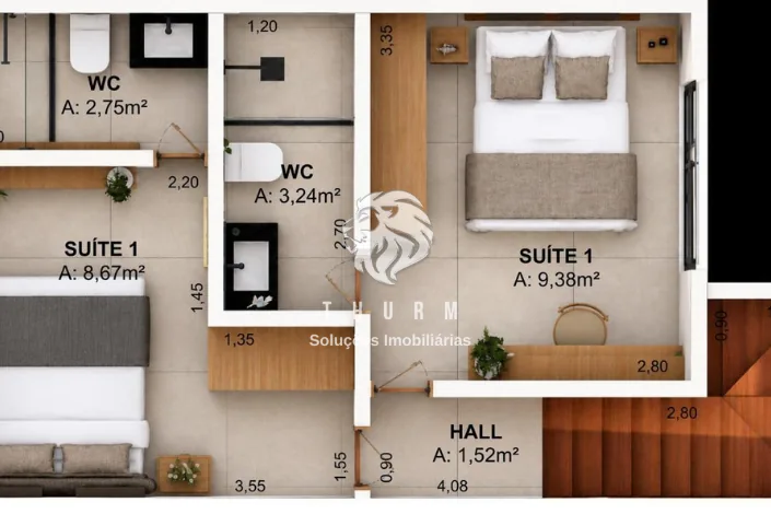 Casa Duplex 2 suites Villa MIramar Porto Seguro 95m2 venda